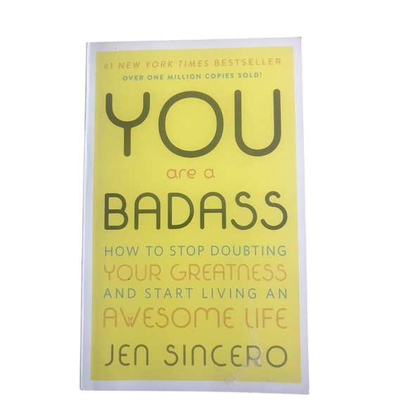 You Are A Badass Jen Sincero Self Help‎ Personal Growth Book - Picture 1 of 2